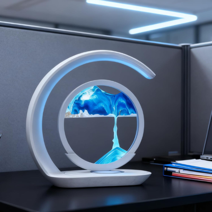 Lámpara Antiestrés con Cargador Inalámbrico